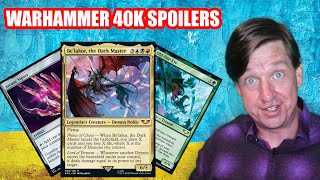 Warhammer 40K Commander MTG Spoilers  Tyrannids Are Insane [upl. by Assira]