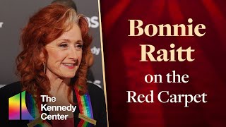 Bonnie Raitt on the 2024 Kennedy Center Honors Red Carpet [upl. by Assilam]