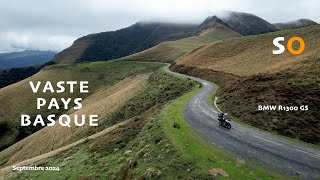 S O  BMW R1300 GS  Vaste Pays Basque  Septembre 2024 [upl. by Eceinhoj]