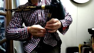 Northumbrian tune play on Northumbrian Small Pipes [upl. by Hasin]