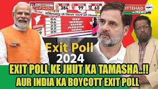 ITTEHAD NEWS  BELGAUM   EXIT POLL KE JHUT KA TAMASHA  BOYCOTT EXIT POLL 01062024 [upl. by Zicarelli559]