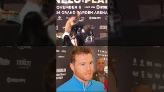 Canelo Alvarez APOLOGIZES to Caleb Plant for SLAPPING him after Learning what MF Means [upl. by Xylon]