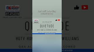 Color Of The Year 2025 Quietude HGTV Sherwin Williams SW 6212 httpsyoutubeGrIU4L3nH4k [upl. by Kelvin]