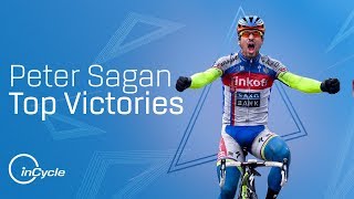 Peter Sagan Top Career Victories  inCycle [upl. by Ynneb]