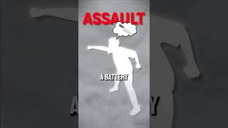 💥 Decoding Legal Terms Assault vs Battery ⚖️ Know the Difference 🤯 [upl. by Ahsats256]