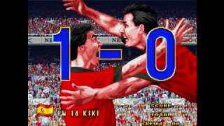 NEO GEO CUP 98 THE ROAD TO THE VICTORY  Arcade SNK Completed 1cc [upl. by Elrebma]