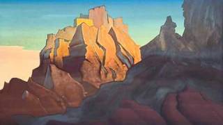 Nicholas Roerich painting  Basgo  Stronghold of Tibet [upl. by Phoebe]