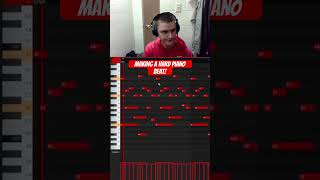 Making a hard piano beat [upl. by Mollee]