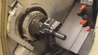 Hardinge Conquest T51 CNC Turning Center GE Fanuc 18T 1997 [upl. by Call599]