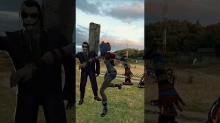 Skibidi Joker with Harley Quinn and Jinx 🕺💃 augmentedreality simulation jokerfolieàdeux lol [upl. by Averell]