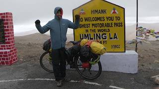 Cycling 10300km from India2Italy on the Silk Road The Highest Road in the World pt4 [upl. by Nwahs]