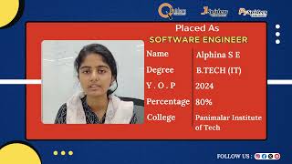 SUCCESS STORY OF SOFTWARE ENGINEER  QSpidersJspiders  Chromepet Chennai [upl. by Bentlee]