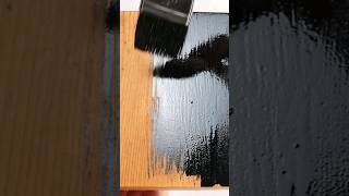 Ebony Wood Stain howto diy staining black woodworking art craft ideas tricks brush wood [upl. by Eceinej286]