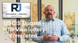 USCIS Update  The 2024 H1B Visa lottery is now complete [upl. by Susumu]