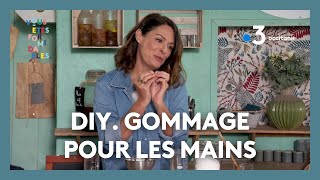 TUTO DIY Gommage pour les mains naturel [upl. by Yentterb508]