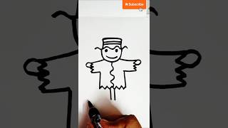 20 September 2024Title quotEasy Scarecrow Drawing for Kids  StepbyStep Tutorial [upl. by Enella419]