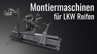 Weber Expert Serie 141  151  171 LKW Montiermaschinen  Vergleich und Reifenmontage [upl. by Kelam]