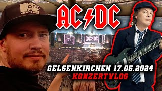 ðŸ‘ŽðŸ» Das SCHLECHTESTE ACDC Konzert Live Gelsenkirchen 17052024 Vlog  Konzertvlog  Konzert [upl. by Latterll281]