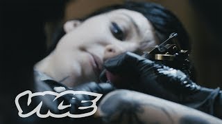 Koreas Illegal Underground Tattoo Scene [upl. by Saiff83]