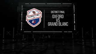 Oxford at Grand Blanc  Football  Live Stream Replay  1182024  STATE CHAMPS MI [upl. by Cammi]