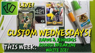 WEDNESDAY CUSTOMS THIS WEEK FARVE amp JENNINGS RECORD BREAKING WHITE CRACKED ICE DUAL CARD 8724 [upl. by Manheim361]