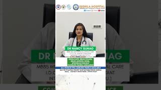 Intensive Care Unit  Dr Nancy Suhag  Sushila hospital narela [upl. by Henriha]