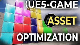 UE5 GameAsset OPTIMIZATION Blender amp UE5 Workflow [upl. by Dlorag]