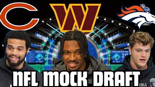 NFL Mock Draft 30 with trades [upl. by Hal]