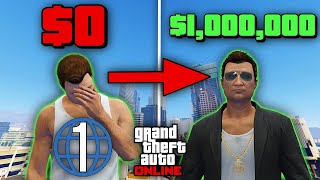 Beginners Guide How I Earned 1000000 in GTA Online From Level 1 [upl. by Sydney]