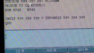 ARRL RTTY Roundup EC4DX1 40 meters [upl. by Megdal944]