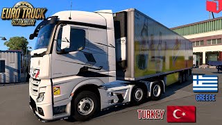 Mercedes Actros MP4 OM470 sound mod для Euro Truck Simulator 2 [upl. by Airdua]