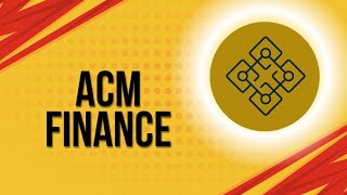 ACM FINANCE  NOUVELLE PLATEFORME POUR LE TRADING ET LINVESTISSEMENT [upl. by Anigue327]