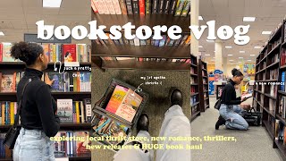 cozy bookstore vlog 📚☀️🍉 spend the day book shopping at barnes amp noble with me  a big book haul [upl. by Zeni479]