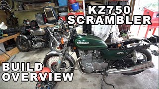 KZ750 Scrambler teardown [upl. by Maury]