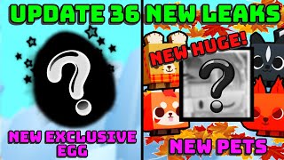 😱 MIDNIGHT EXCLUSIVE EGG HUGE AUTUMN CHEST MIMIC AND MORE  UPDATE 36 NEW LEAKS IN PET SIMULATOR 99 [upl. by Daloris]