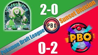 Pokémon Draft League  Charleston Chestnaughts VS Salt Lake Salandits  S7 W3 Sunset Div [upl. by Sherr]