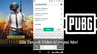 Cara Topup UC PUBG Mobile di Codashop Malaysia [upl. by Eelak566]