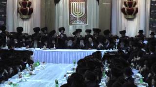 Simchas Bais Hashoeva with the Bobover Rebbe Part 2 [upl. by Margit]