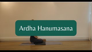 Ardha Hanumasana [upl. by Iru]