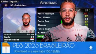 PES 2025 PPSSPP BRASILEIRÃO [upl. by Dieter]