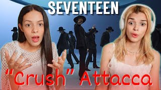 SEVENTEEN세븐틴  Crush Comeback Show Attacca REACTION [upl. by Corneille]