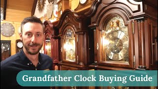 What To Look For In A Grandfather Clock  Buying Guide For Grandfather Clocks [upl. by Ecinerev461]