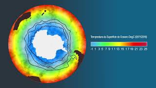 Circulação Oceânica e o Clima do Planeta  Minuto Antártico  InterAntar [upl. by Audris]