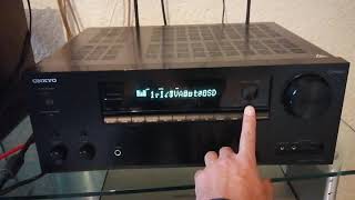 Onkyo TX NR696 Audio Test [upl. by Pammi]