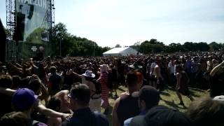 Warzone  Wall of Death  Hellfest 2015 [upl. by Dianemarie]