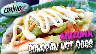 SONORAN HOT DOGS Arizona Oceanside Grindz [upl. by Wassyngton]