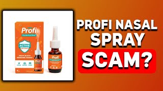 PROFI NASAL SPRAY REVIEWLEGIT OR SCAM IN 2024 [upl. by Semela]