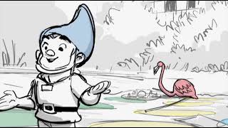 Gnomeo amp Juliet  Featherstones Game  Storyboard Animatic [upl. by Shulamith163]