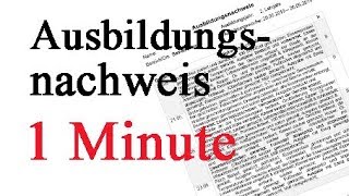 Berichtsheft schreiben in 1 Minute Alle Ausbildungen [upl. by Nyrat]