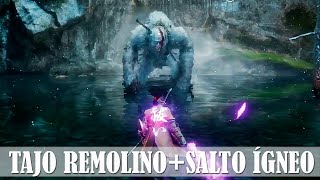 SEKIRO NG Simio Guardián —Solo Tajo Remolino y Salto Ígneo— [upl. by Grunberg]